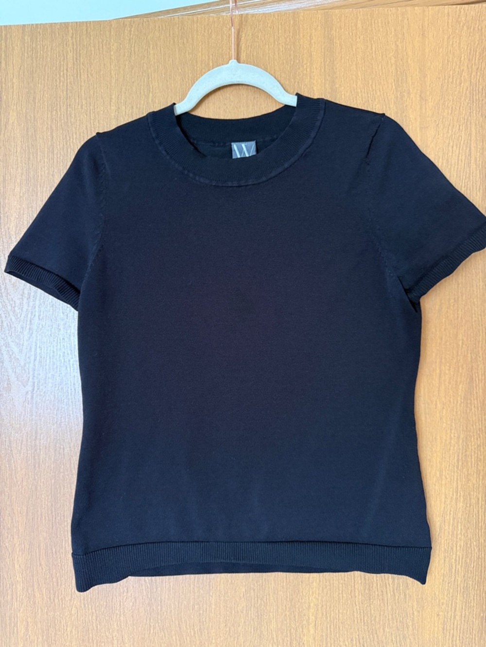 Worthington Classic Short‑Sleeve Knit Tee – Size Medium